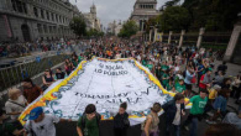 Protestatarii din Spania cer măsuri pentru criza locuințelor. Foto: Profimedia Images | Poza 4 din 19