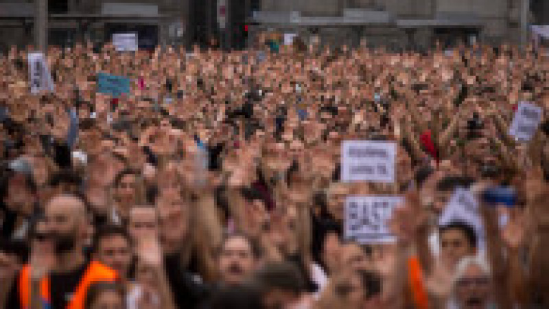 Protestatarii din Spania cer măsuri pentru criza locuințelor. Foto: Profimedia Images | Poza 13 din 19