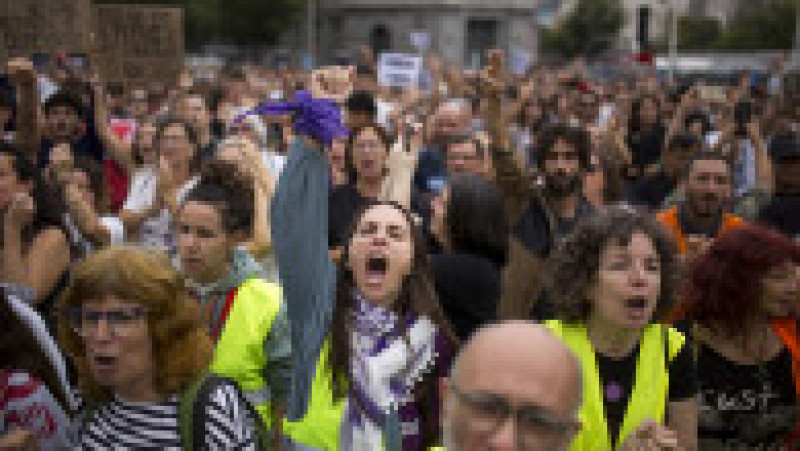 Protestatarii din Spania cer măsuri pentru criza locuințelor. Foto: Profimedia Images | Poza 14 din 19