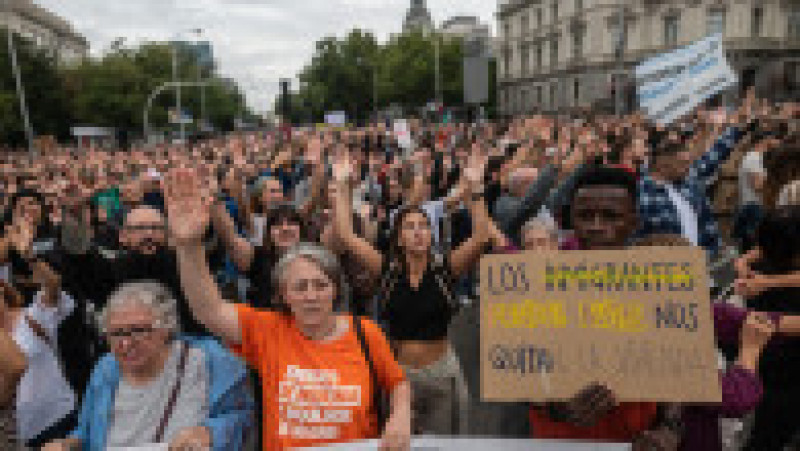Protestatarii din Spania cer măsuri pentru criza locuințelor. Foto: Profimedia Images | Poza 5 din 19
