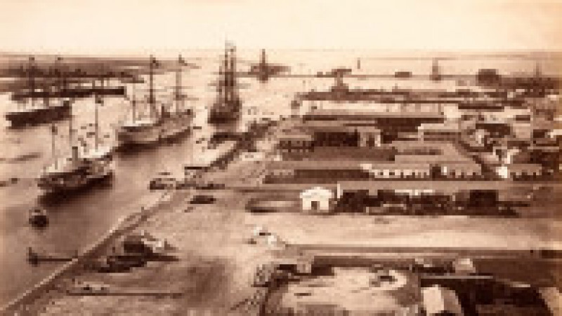 Port Said, Egipt, imagine din 1866-1867. Foto: Profimedia | Poza 5 din 9