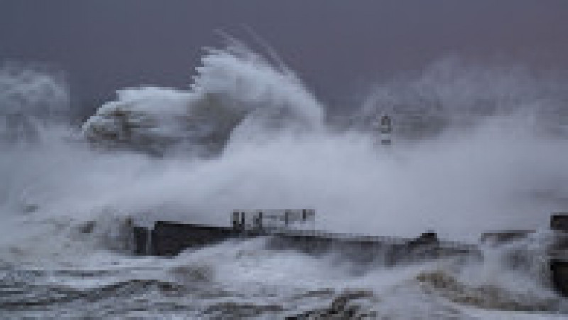 Marea Britanie este afectată în acest weekend de furtuna Arwen. FOTO: Profimedia Images | Poza 1 din 6