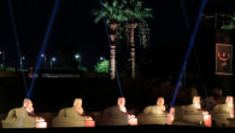 Spectacol impresionant în Egipt, unde a fost inaugurată "Aleea sfincşilor". FOTO: Profimedia Images | Poza 9 din 14