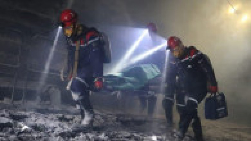 Incendiu într-o mină din Siberia. Un miner a murit, 48 sunt blocați în subteran. FOTO: Profimedia Images | Poza 2 din 8