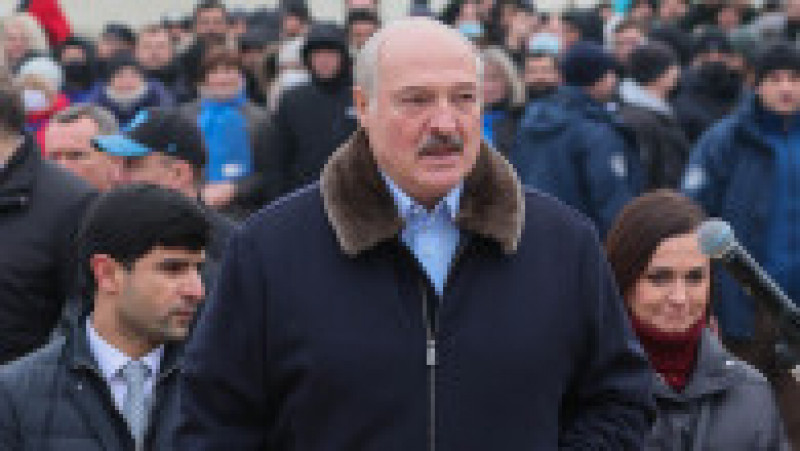 Lukaşenko a vizitat granița Belarusului cu UE. Sursă foto: Profimedia Images | Poza 11 din 11
