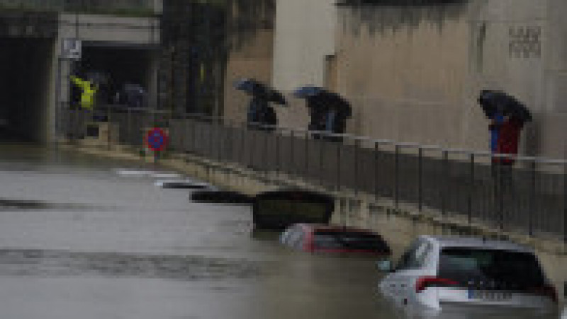 O furtună puternică a produs inundații de proporții în Spania. Foto: Profimedia | Poza 7 din 12
