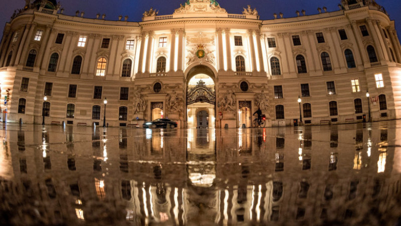 Cum a arătat Austria în prima zi de lockdown. FOTO: Profimedia Images