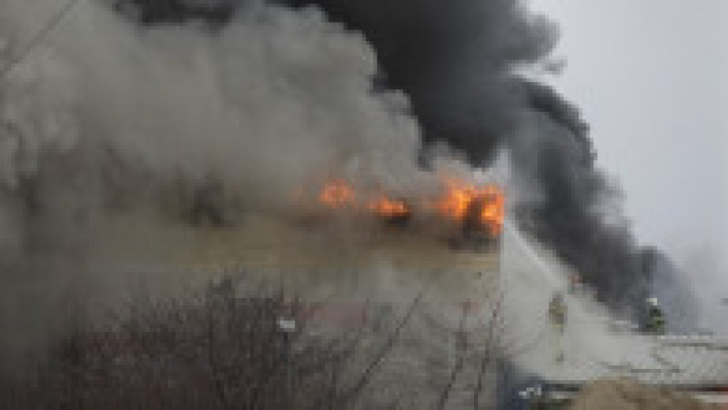 Incendiu la un depozit de materiale reciclabile din Popești-Leordeni Foto: Inquam Photos / George Călin | Poza 4 din 7