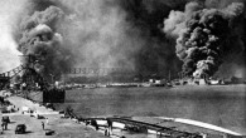 Atacul de la Pearl Harbour, 7 decembrie 194. Sursa foto: Profimedia Images | Poza 8 din 28