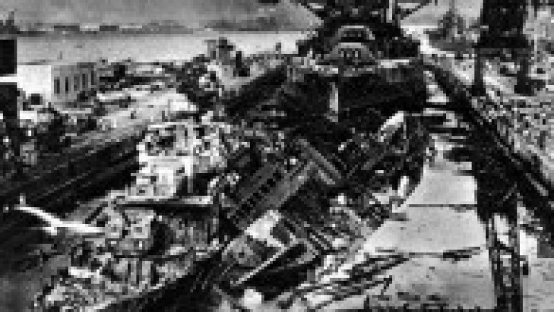 Atacul de la Pearl Harbour, 7 decembrie 194. Sursa foto: Profimedia Images | Poza 9 din 28