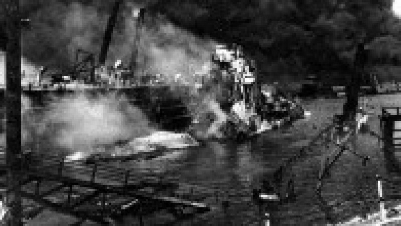 Atacul de la Pearl Harbour, 7 decembrie 194. Sursa foto: Profimedia Images | Poza 6 din 28