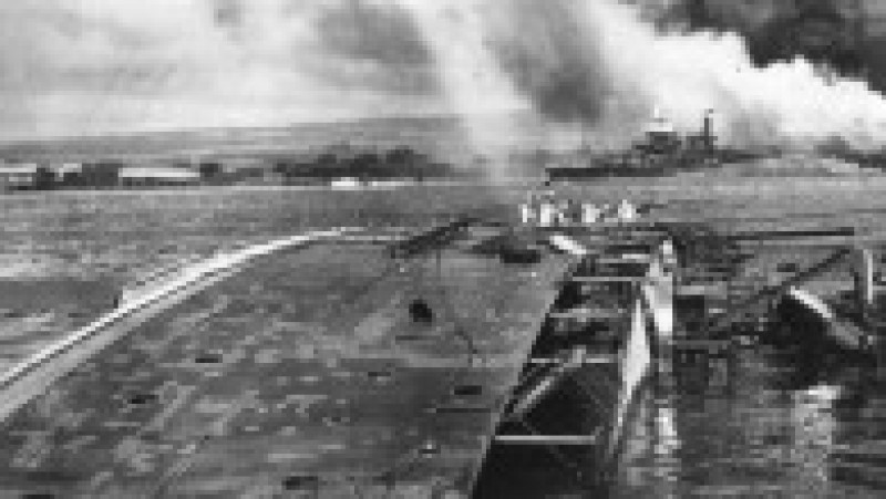 Atacul de la Pearl Harbour, 7 decembrie 1941. Sursa foto: Profimedia Images | Poza 26 din 28