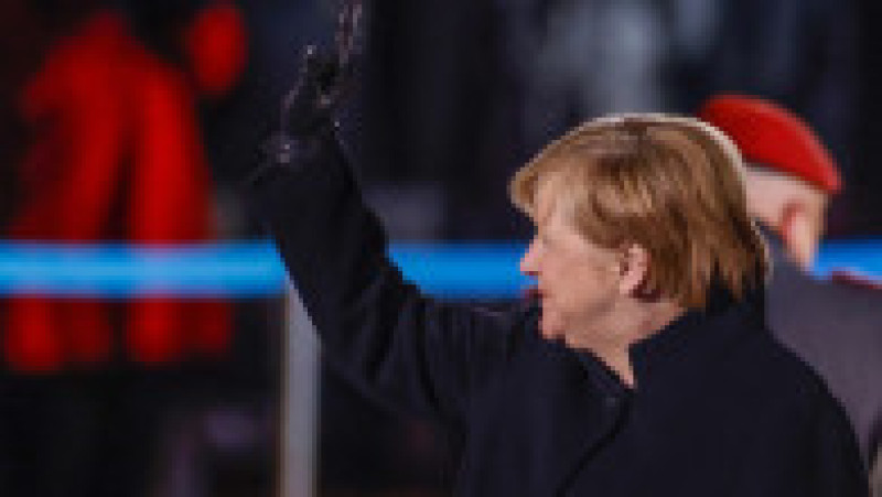 Ceremonie militară de rămas bun în onoarea Angelei Merkel, cancelarul care a condus Germania timp de 16 ani Foto: Profimedia Images | Poza 16 din 18