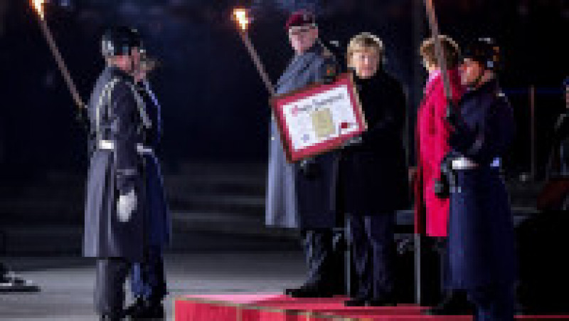 Ceremonie militară de rămas bun în onoarea Angelei Merkel, cancelarul care a condus Germania timp de 16 ani Foto: Profimedia Images | Poza 9 din 18