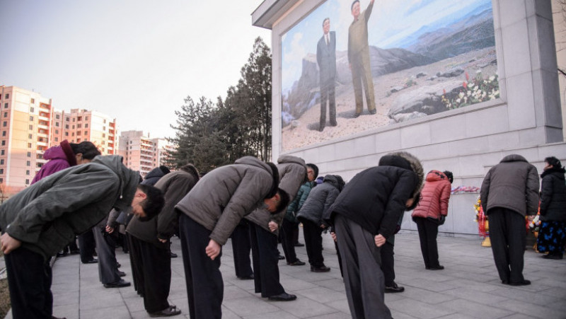 Coreea de Nord comemorează 10 ani de la moartea fostului lider Kim Jong-il FOTO: Profimedia Images