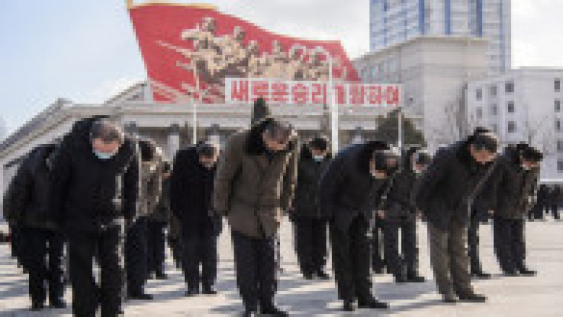 Coreea de Nord comemorează 10 ani de la moartea fostului lider Kim Jong-il FOTO: Profimedia Images | Poza 12 din 17
