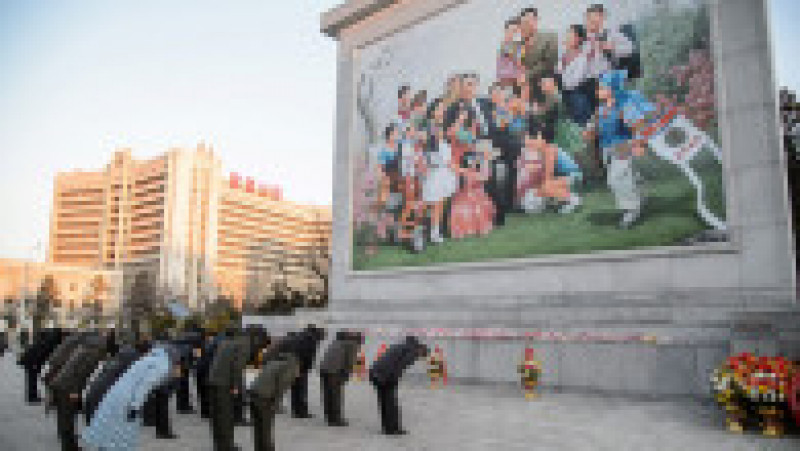 Coreea de Nord comemorează 10 ani de la moartea fostului lider Kim Jong-il FOTO: Profimedia Images | Poza 9 din 17