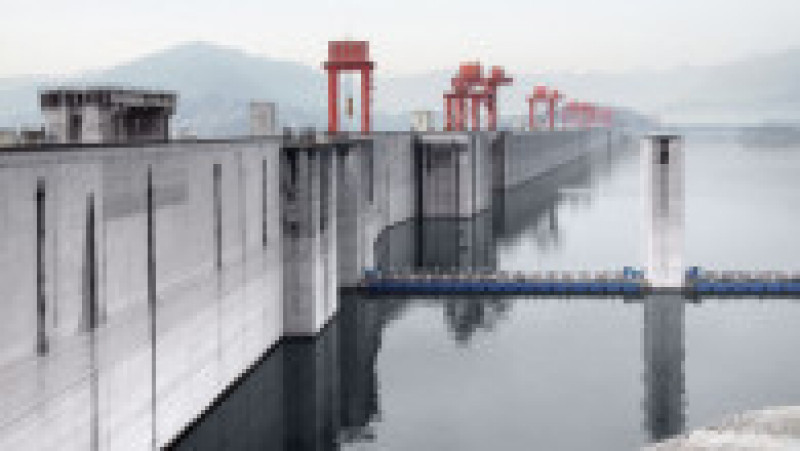 
Barajul celor Trei Defileuri de pe râul Yangtze. Sursa foto: Profimedia | Poza 19 din 21