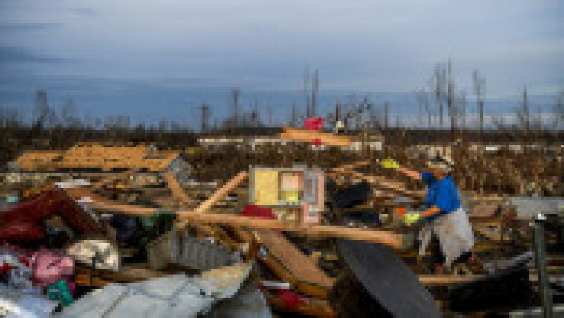 Imagine din orașul Dawson Spring (Kentucky), distrus în proporție de 75% de tornade. Sursa foto: Profimedia Images | Poza 2 din 24