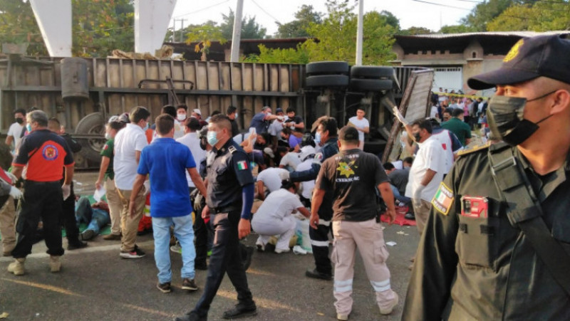 Zeci de morți într-un accident petrecut în sudul Mexicului Foto: Profimedia Images