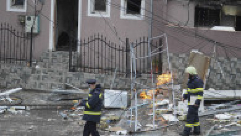 Explozie urmată de incendiu la o pensiune din Cluj-Napoca FOTO: Inquam Photos/ Raul Stef | Poza 5 din 6