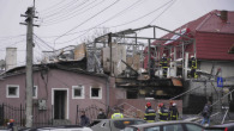 Explozie urmată de incendiu la o pensiune din Cluj-Napoca FOTO: Inquam Photos/ Raul Stef | Poza 4 din 6