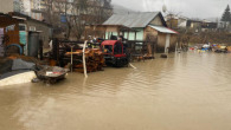 Cod portocaliu de inundații în Sibiu și Vâlcea Foto: IGSU | Poza 1 din 3