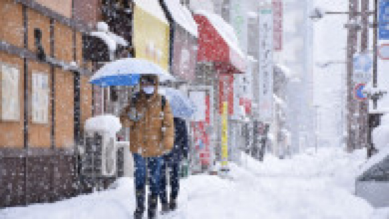 Ninsori abundente în Japonia. Foto: Profimedia Images | Poza 3 din 4