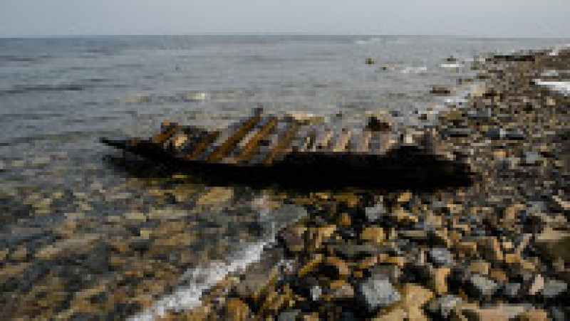 Flotila-fantomă din Coreea de Nord eșuată de-a lungul coastei rusești FOTO: The Siberian Times/ Natalya Bulkina | Poza 11 din 14