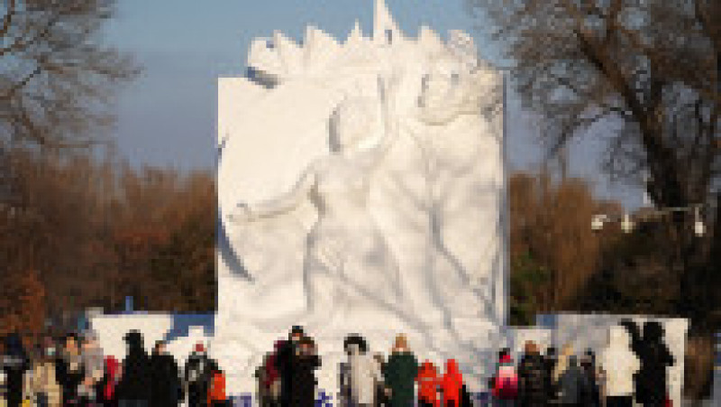 Sculpturi spectaculoase la Festivalul Gheții din Harbin. Foto: Profimedia Images | Poza 27 din 38