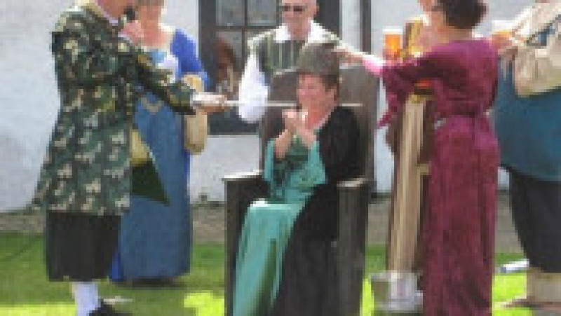 Ceremonie de încoronare pe Insula Piel. Foto: pielisland.co.uk | Poza 8 din 8