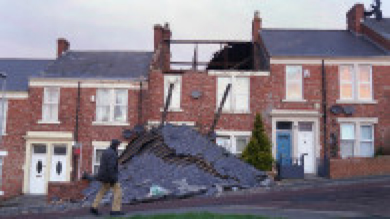 37.000 de locuinţe din nordul Scoţiei au rămas fără electricitate după cele două furtuni. Foto: Profimedia Images | Poza 3 din 15