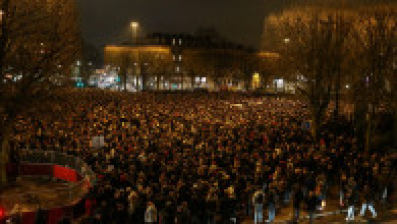 Demonstrație în Franța după atacul asupra revistei Charlie Hebdo. Sursa foto: SEVGI/SIPA/1501072039 / Profimedia Images | Poza 21 din 21
