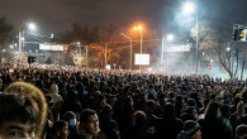Proteste în Almatî, din cauza prețurilor la GPL Foto: Profimedia Images | Poza 6 din 8