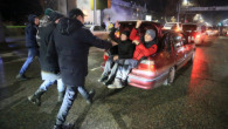 Proteste în Almatî, din cauza prețurilor la GPL Foto: Profimedia Images | Poza 3 din 8