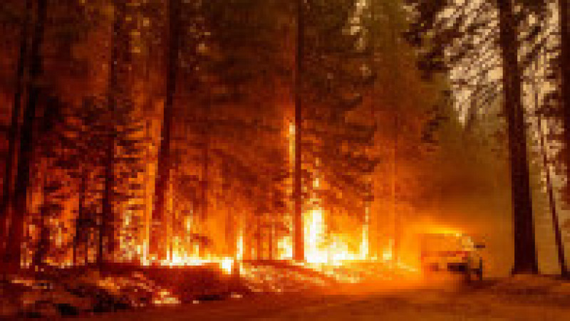 Incendiul Dixie Fire din California. Sursa foto: Profimedia Images | Poza 4 din 38