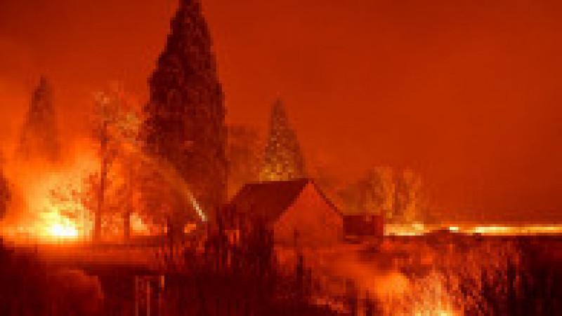 Incendiul Dixie Fire din California. Sursa foto: Profimedia Images | Poza 35 din 38