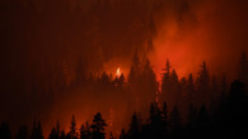 Incendiul Dixie Fire din California. Sursa foto: Profimedia Images | Poza 36 din 38