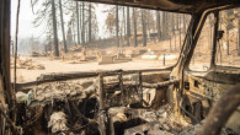 Incendiul Dixie Fire din California. Sursa foto: Profimedia Images | Poza 34 din 38