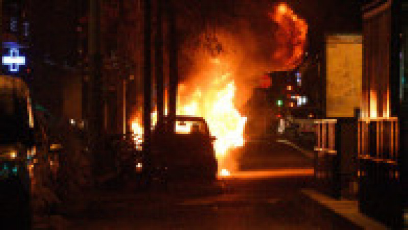 Incidente în noaptea de Revelion, la Strasbourg Foto: Profimedia Images | Poza 6 din 11