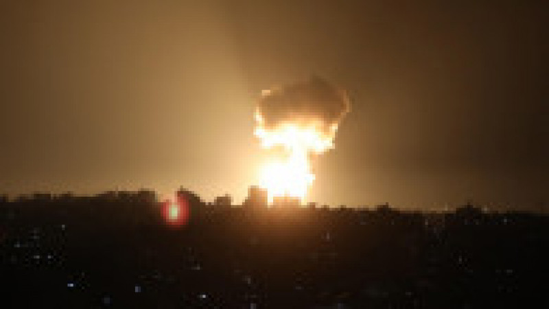 Israelul a bombardat poziții Hamas din Fâșia Gaza Foto: Profimedia Images | Poza 1 din 8