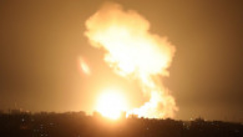 Israelul a bombardat poziții Hamas din Fâșia Gaza Foto: Profimedia Images | Poza 3 din 8