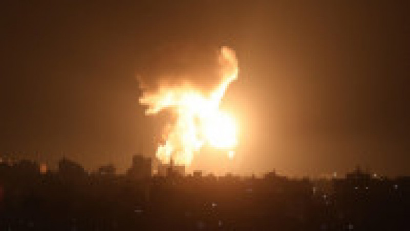 Israelul a bombardat poziții Hamas din Fâșia Gaza Foto: Profimedia Images | Poza 2 din 8