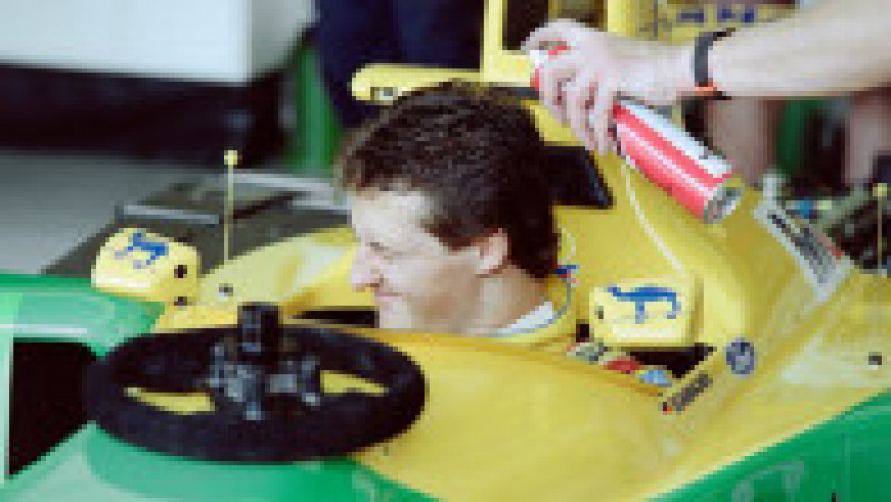 
Michael Schumacher la Imola, în 1992. Sursa foto: Profimedia Images | Poza 11 din 14