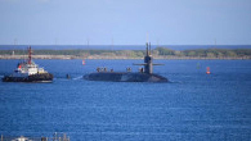 USS Nevada, un submarin cu propulsie nucleară din clasa Ohio, transportă 20 de rachete balistice Trident și zeci de focoase nucleare. Foto: Profimedia | Poza 4 din 4