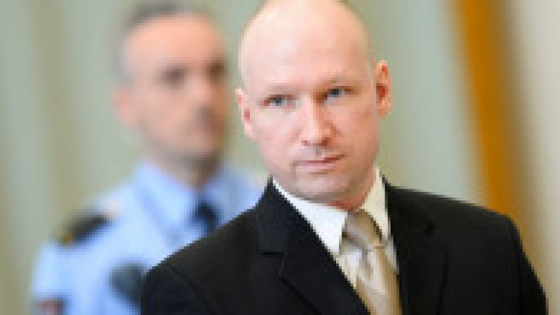 Anders Breivik în 2016. Sursa foto: Profimedia Images | Poza 14 din 15