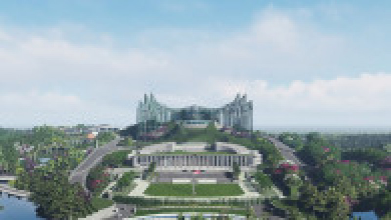 Imagine computerizată publicată de firma de arhitectură Nyoman Nuarta cu viitorul palat prezidențial al Indoneziei din Nusantara. Foto: Profimedia Images | Poza 6 din 6