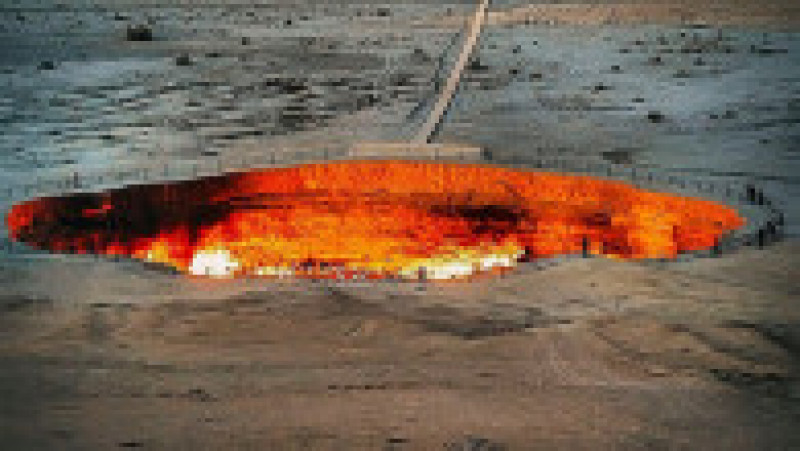 „Porțile Iadului”, craterul din Turkmenistan care arde de 50 de ani FOTO: Profimedia Images | Poza 10 din 17