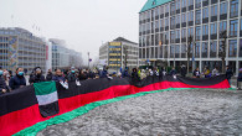 Proteste la Oslo, împotriva regimului taliban. Foto: Profimedia Images | Poza 1 din 7