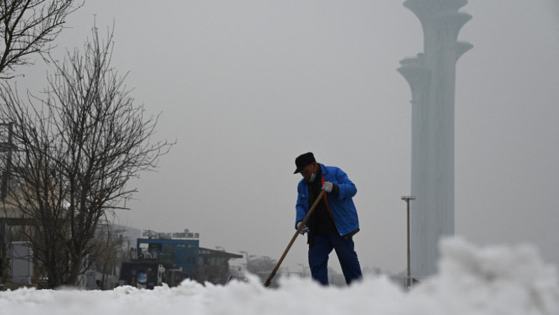 Smog puternic și un aer 